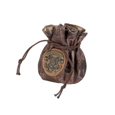 Image of Harry Potter Pride Pouch Purse, Brown, 9 x cm