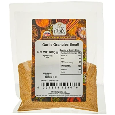 Image of Old India Garlic Granules Small 100g