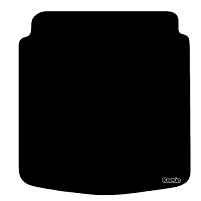 Image of Carsio Carpet Boot Liner Mat For Audi A4 Saloon 2008 to 2015 Tailored Fit Floor Set Complete Accessory Black Custom Fitted All Weather, Anti Slip Backing &amp; Trim