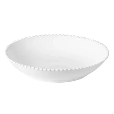 Image of Costa Nova Pearl White 34cm Pasta/Serving Bowl