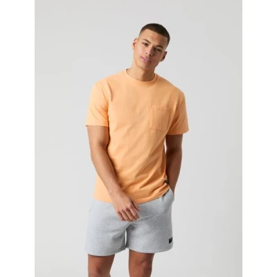 Image of Björn Borg Basic Tshirt, Men&#039;s, Size: Large, Orange chiffon