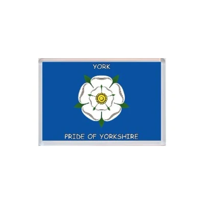 Image of York Pride of Yorkshire County Flag Jumbo Fridge Magnet