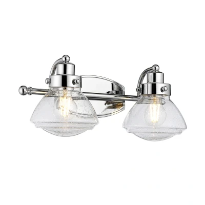 Image of Quoizel Scholar 2 Light Wall Polished Chrome IP44