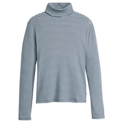 Image of Levi&#039;s Women&#039;s Dreamy Turtleneck Burgundy Sweatshirt, Iceberg Blazer Navy, S