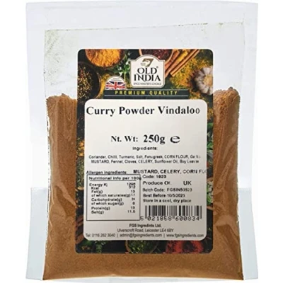 Image of Old India Curry Powder Vindaloo 250g