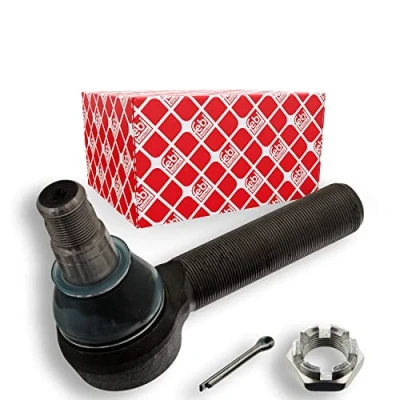 Image of 81953016271, 81953016325, 81953016376 Track rod end FEBI BILSTEIN 39405 30mm Front Axle with crown nut