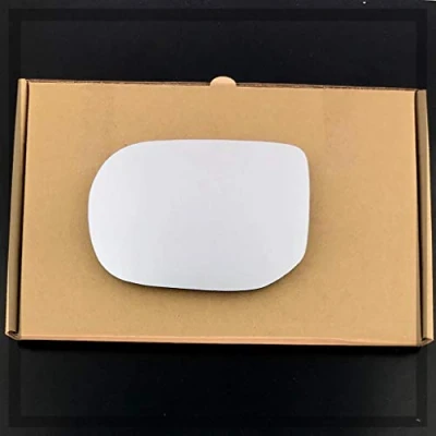Image of Stick on Wing Mirror Glass fits Honda Civic Saloon Hybrid Reg 2006 to 2012 MAY Left Passenger Side