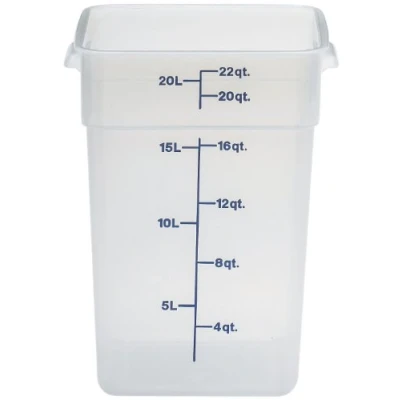 Image of Cambro (22SFSPP190) 22 qt Polypropylene Food Storage Container CamSquare®
