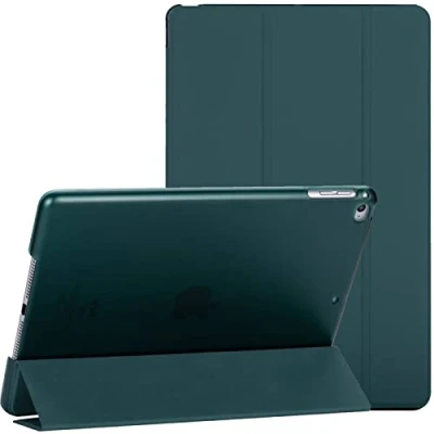 Image of For Apple iPad Mini 1/2/3 Smart Magnetic Stand Case with Automatic Wake/Sleep (Emerald Green)