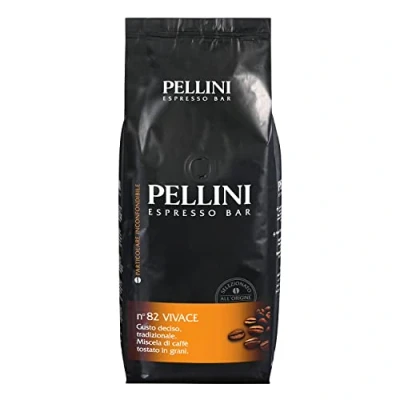 Image of Pellini Caffè, Espresso Bar Vivace No.82 Roasted Coffee Beans 1 kg