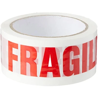Image of Triplast 48 mm x 66 m Fragile Printed Low Noise Parcel Packing Tape