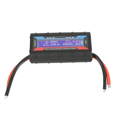 Image of Watt Meter, Power Analyzer, 4.8V 60V 150A High RC with Digital LCD Screen Voltage Amp Meter for Model Airplane