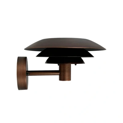 Image of DybergLarsen DL25 Outdoor Wall Lamp Copper