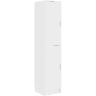 Image of vidaXL Buffet Cabinet White Engineered wood Moderate