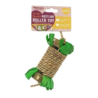 Image of Rosewood Boredom Breaker Rustling Roller Small Animal Toy