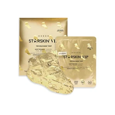 Image of STARSKIN The Gold Foot Mask 16g, Softening Foil Socks
