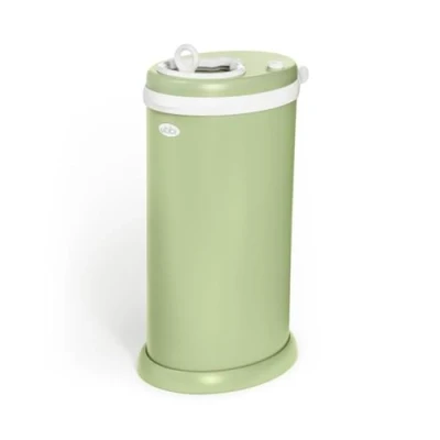 Image of Ubbi Steel Odour Locking Nappy Disposal Bin, No Special Bag Required Money Saving, Awards Winning, Modern Design Registry Must Have Lily Pad