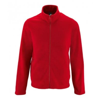 Image of SOLS Mens Norman Fleece Jacket (Red) Size Small