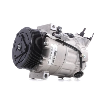 Image of 8200561276, 8200890987 AC compressor VALEO 813145 DCS 12V PAG 46 R134a with oil NEW ORIGINAL PART
