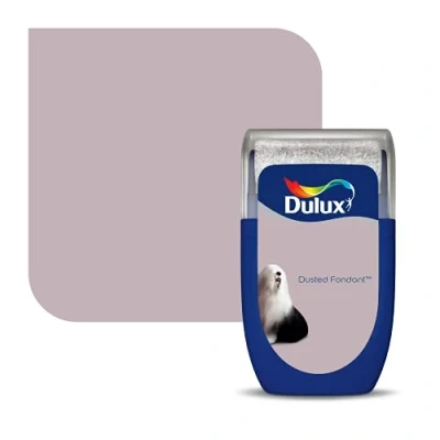 Image of Dulux Walls &amp; Ceilings Tester Paint, Dusted Fondant, 30 ml