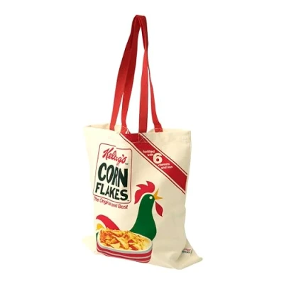 Image of Vintage Kellogg&#039;s Cornflakes Cockerel Tote Bag