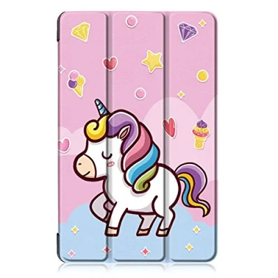 Image of Xuanbeier Ultra Slim Case Compatible with Samsung Galaxy Tab A 10.1 SM T510 T515, Standing cover for 2019 Version, Unicorn