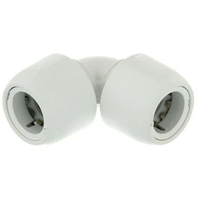 Image of Hep2O Equal Elbow 90 Degree White 22mm HD5/22W