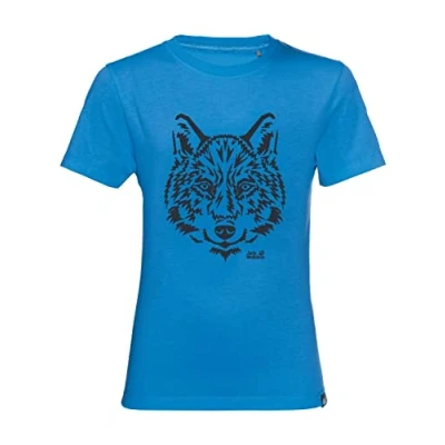 Image of Jack Wolfskin Brand T Shirt Kids Sky Blue, 92