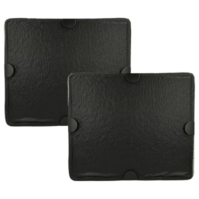Image of vhbw 2x Filter Activated Carbon Replacement for Miele 6228731, 00622873100016, DKF 12 1 Extractor Fan 29 x 24.5 2 cm