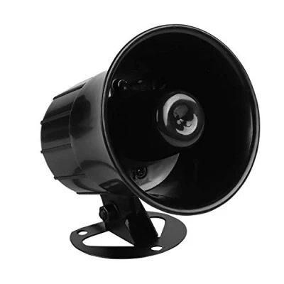 Image of Horn Alarm Siren, VBESTLIFE 12V 115db Wired 1 Tone Standalone Loud Burglar Speaker System Indoor/Outdoor Siren for Home Office Shop Security