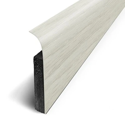 Image of 3M D180515D Adhesive Skirting Board 120 cm x 70 Pack of 5, White Maple, Set 5 Pieces