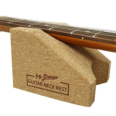 Image of Mr.Power Guitar Neck Rest Pillow String Instrument Support Luthier Tool for Guitar, Bass Ukuleles, Violins, Banjos, Mandolins, Work Mat