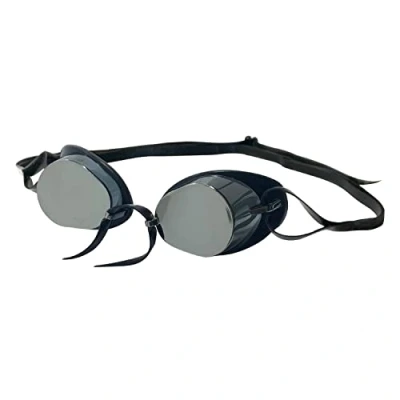 Image of Tyron Performance Race Goggle (Anti Silver Mirrored) Swimming Goggles Further Development of Swedish with Soft Silicone Edge/Bridge Training