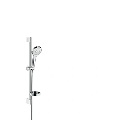 Image of hansgrohe Croma Select S shower set 110 Vario with rail 65 cm and soap dish