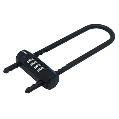Image of Amtech T1888 4 Digit Adjustable Long Shackle Combination Padlock