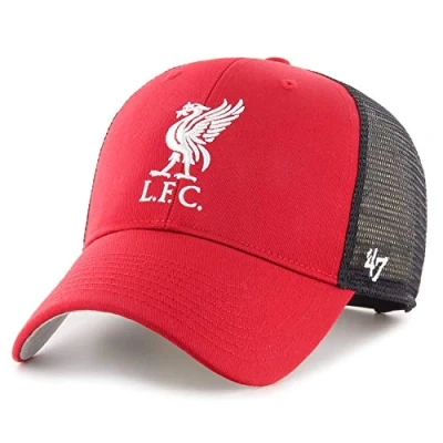 Image of 47 Brand Trucker Snapback Cap Branson FC Liverpool red