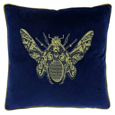 Image of Paoletti Cerana 50X50 PCushion Royal Blue One Size