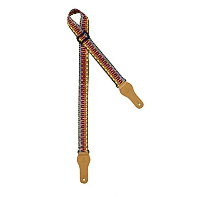 Image of Ortega Guitars Adjustable Ukulele Strap Creative Series Cotton, 70&#039;s Psycho (OCS 520U)