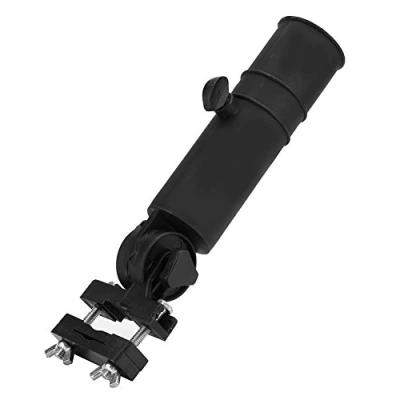 Image of Golf Trolley Cart Umbrella Holder, Black Holder Umbrellas Stand Replacement For Handles