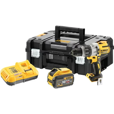 Image of DEWALT DCD996X1 GB Cordless XR 3 Speed Brushless Combi Drill, 18 V, Yellow/Black