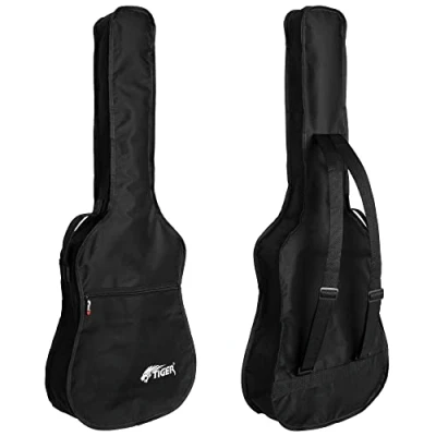Image of TIGER GGB7 Classical Guitar Bag, Length 99cm, Depth 9cm, Upper Bout 29 cm, Lower 38 cm Full Size