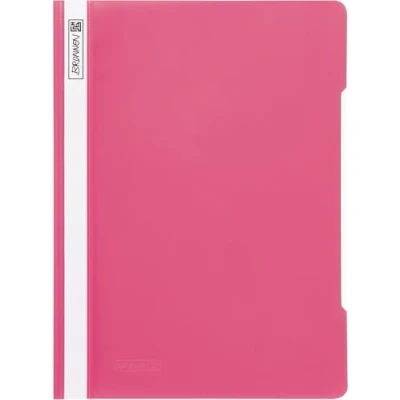 Image of Brunnen File Folder/Plastic Folder A4 PVC Film Eosin/rosa