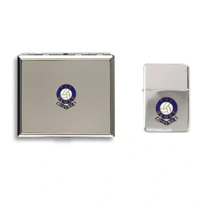 Image of Football Lighter and Cigarette Case Gift Set Chelsea