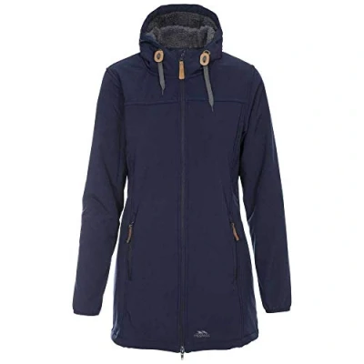 Image of Trespass Women&#039;s Kristen Female Softshell JKT Tp75 Jacket, Navy, M