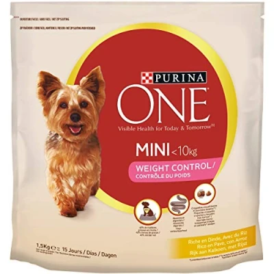 Image of Purina One My Dog Is Food Lover Turkey, 1.5 kg