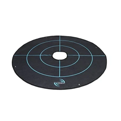 Image of ME AND MY Golf Target Towel Includes Instructional Training Videos, Black (MAMG/014)