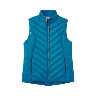Image of LightHouse Womens Laurel Warm Gilet Ladies Lightweight Padded Sleeveless Vest Teal 12