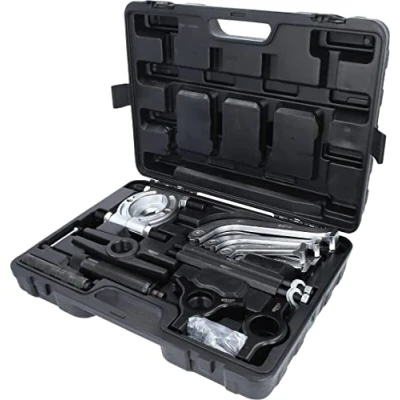 Image of KS Tools 700.1200 Hydraulic universal puller set 2 arm and 3 arm, 22 pcs