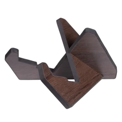 Image of Gator Frameworks Elite Series X Style Wood Guitar Stand in Dark Brown Finish Fits Acoustic, Electric, &amp; Bass (GFW ELITEGTRXSTD BRN)