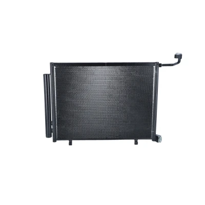 Image of 2113908, H1BH19710BB Condenser NRF 350581 with dryer, seal ring 18,4mm 525mm FORD: FIESTA 7